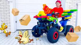 برنامه کودک سنیا | سنیا شو | سوپر سنیا و قوانین رانندگی در کامیون هیولا