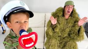 برنامه کودک سنیا - سنیاشو - سنیا و بازی نظامی - بانوان سرگرمی کودک