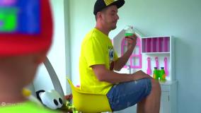 سنیا و پدر قوانین رفتار خوب : سنیا شو : برنامه کودک سرگرمی سنیا