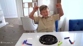 سنیا و نیکی - سنیا - تفنگ بازی با پدر - برنامه کودک سنیا - سنیاشو