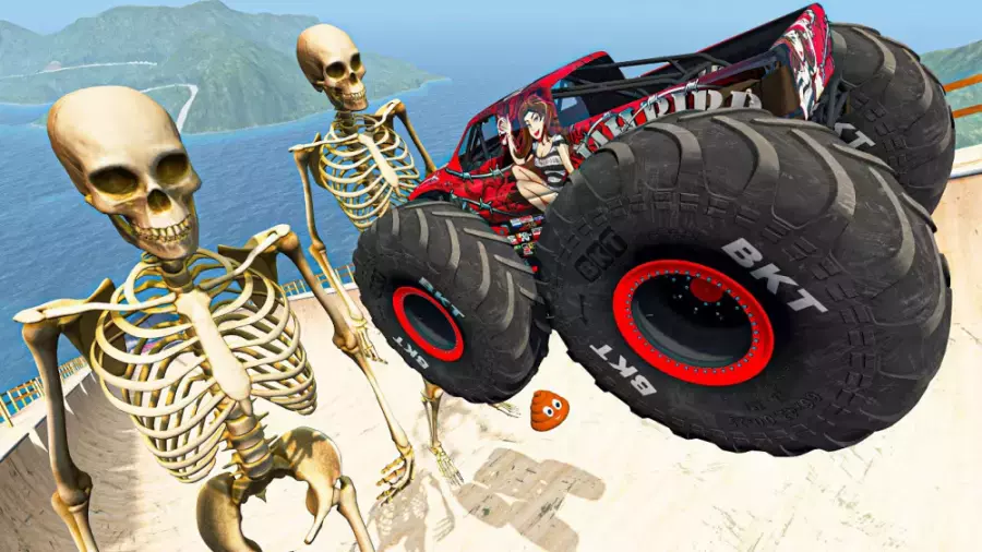 کارتون ماشین بازی جدید:: پاترول و اسکلت:: ماشین بازی جدید