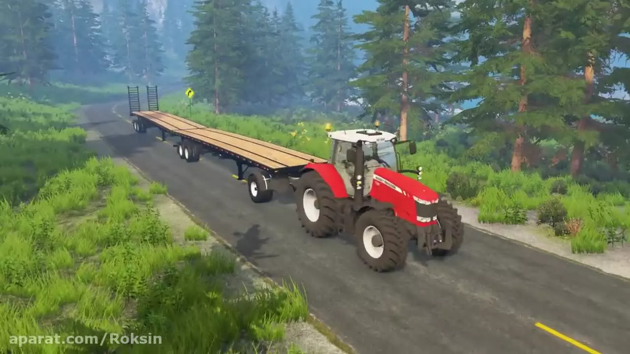 کارتون ماشین بازی جدید:: تراکتور ماشین بازی:: سرگرمی