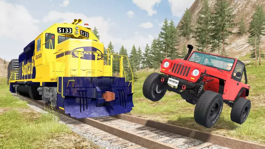 کارتون ماشین بازی جدید :: قطار زرد :: انیمیشن ماشین بازی جدید :: گیم پلی