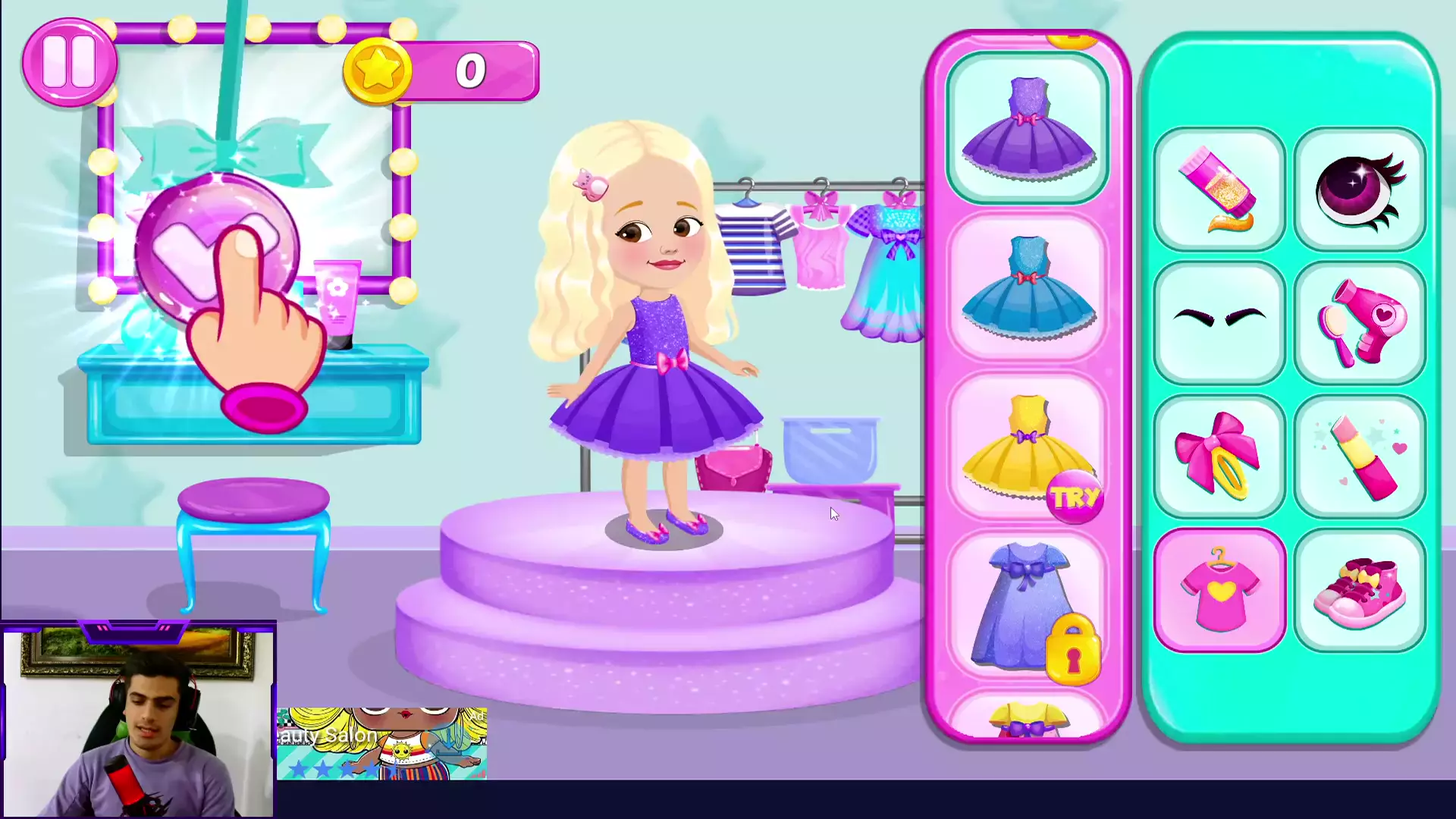 برنامه کودک دخترانه جدید ناستیا و بابایی: ماجراهای گیم پلی ناستیا