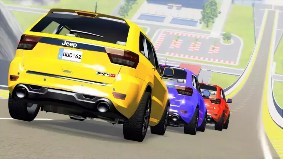 کارتون ماشین بازی جدید:: ماشین شاسی بلند:: ماشین بازی جدید