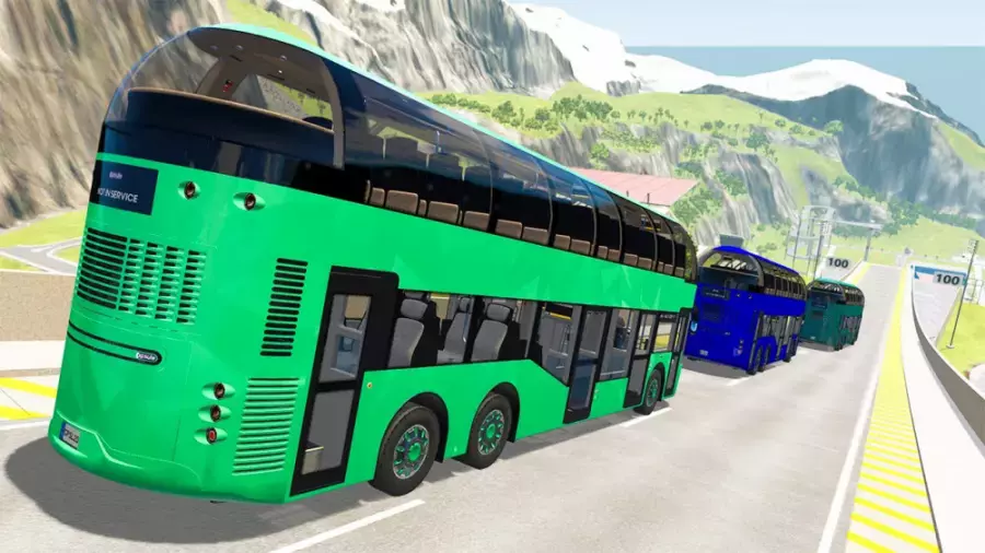 کارتون ماشین بازی جدید:: اتوبوس دو طبقه