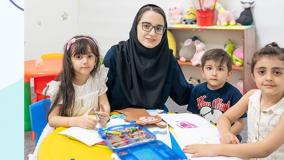 فضای آموزشی کلاس ها برای کودکان در دپارتمان کودک شکوه شریعتی چگونه است؟