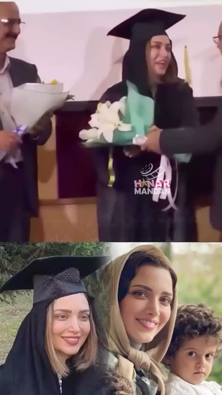 بهنوش طباطبایی رسماً دکتر شد! فیلم جشن فارغ‌ التحصیلی دکترای روانشناسی