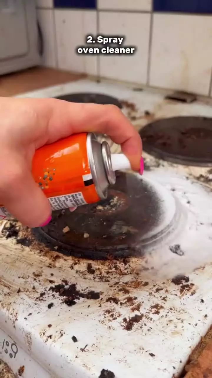 تمیز کردن اجاق گاز