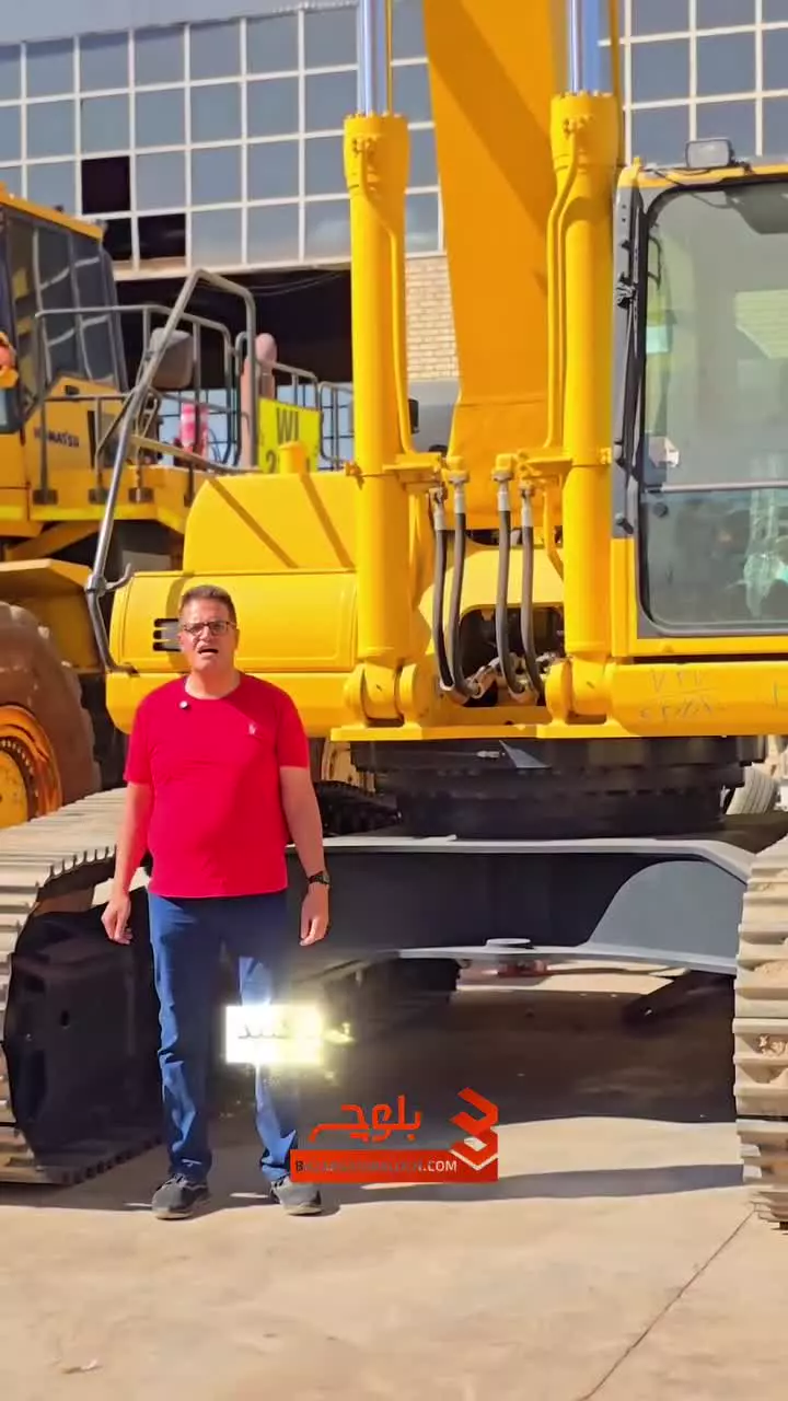 بیل میکانیکی pc 400 2024 کوماتسو یکی از کمیاب ترین ها در بازرگانی بلوچ