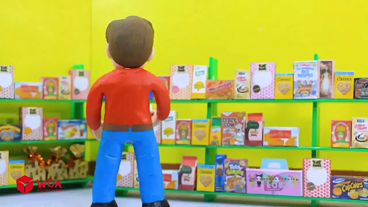 کارتون خمیر بازی کودکانه لوکا | خرید از فروشگاه!