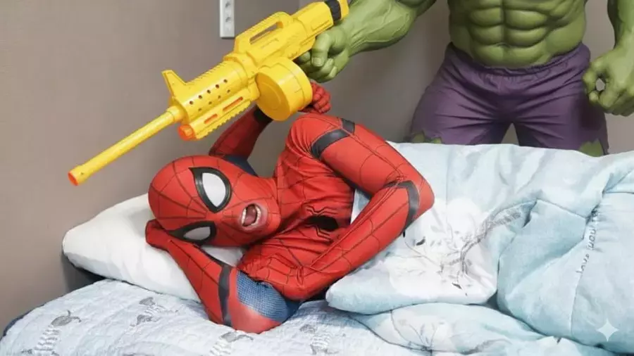 نبرد مرد عنکبوتی و اسپایدرمن ، مرد عنکبوتی نبرد جدید spiderman : مرد عنکبوتی.