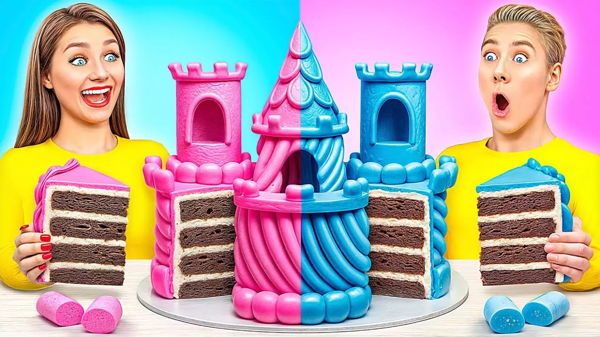 چالش خنده دار جدید _ چالش غذا خوری کودکان_ غذاهای بزرگ، متوسط- چالش جدید