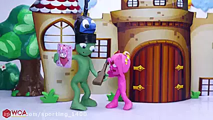 کارتون خمیر بازی کودکانه لوکا جدید | داستان آدم خمیری!