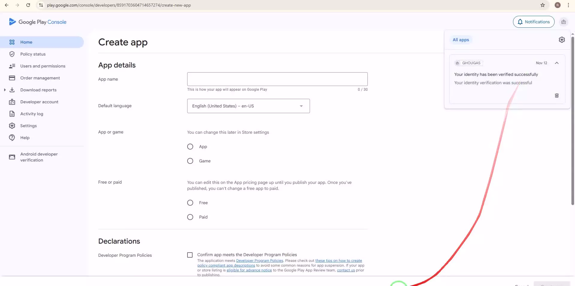 افتتاح حساب گوگل دولوپر با پرداخت دلاری و پشتیبانی ابزار تریدینگ