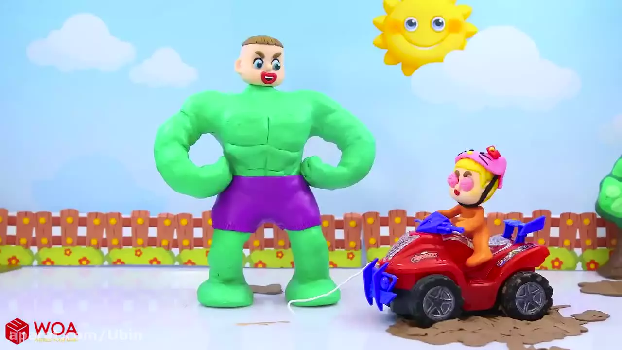 کارتون خمیر بازی کودکانه لوکا | ماجراهای نبرد هالک!