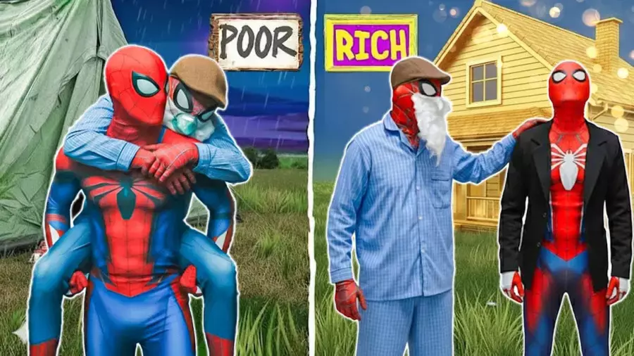 نبرد مرد عنکبوتی و اسپایدرمن ، مرد عنکبوتی نبرد جدید spiderman : مرد عنکبوتی.