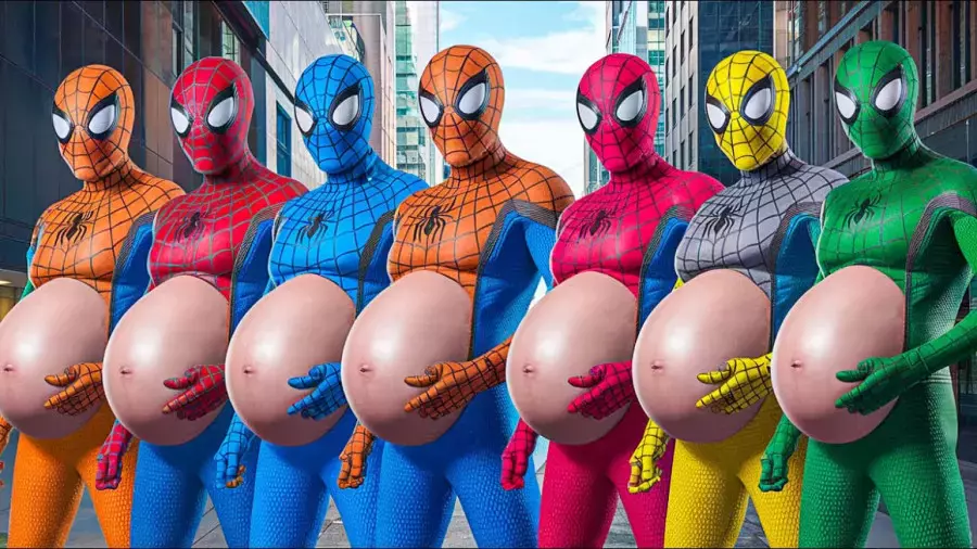 نبرد مرد عنکبوتی و اسپایدرمن راهبه وحشت مردعنکبوتی spiderman مبارزه مرد عنکبوت