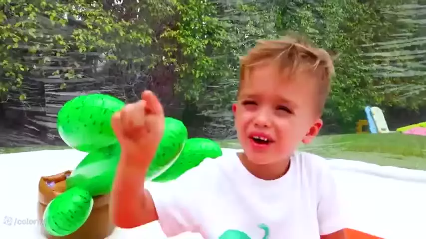 سرگرمی ولاد و نیکی - چالش بادکنک ولادو نیکی - برنامه کودک ولاد و نیکی جدید