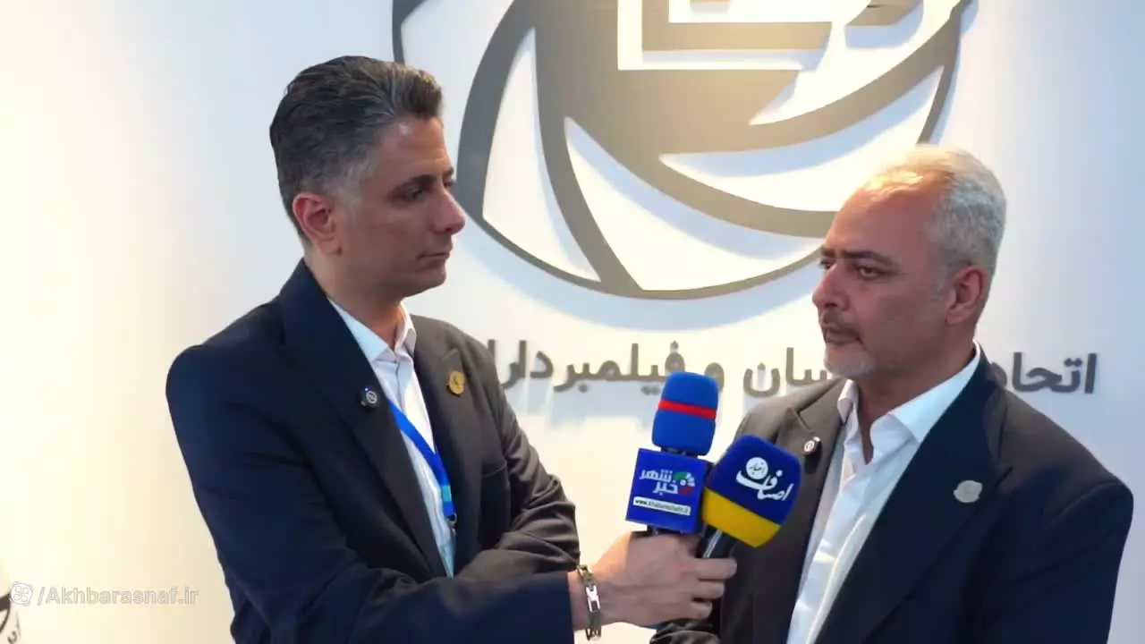 خبرنگار نمایشگاه مدیا اکسپو محمد رضا محمدی ریاست اتحادیه عکاسان