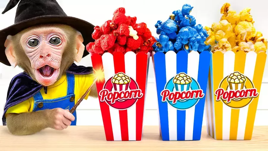 کارتون میمون : بچه میمون : میمون بازیگوش : میمون خنده دار : میمون بازیگوش