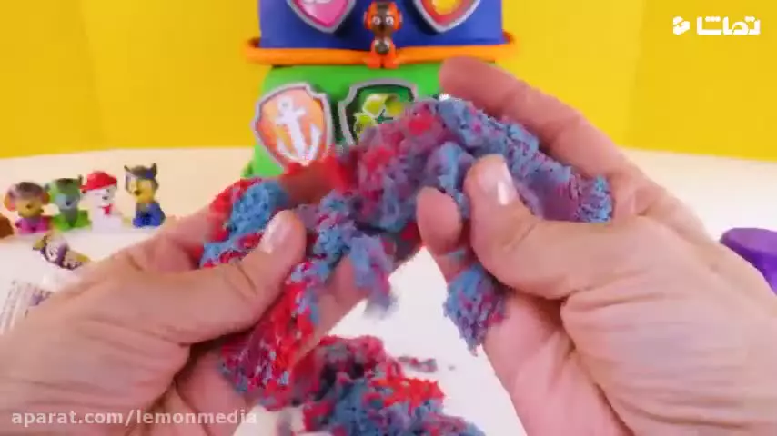 کارتون خمیر بازی سگهای نگهبان