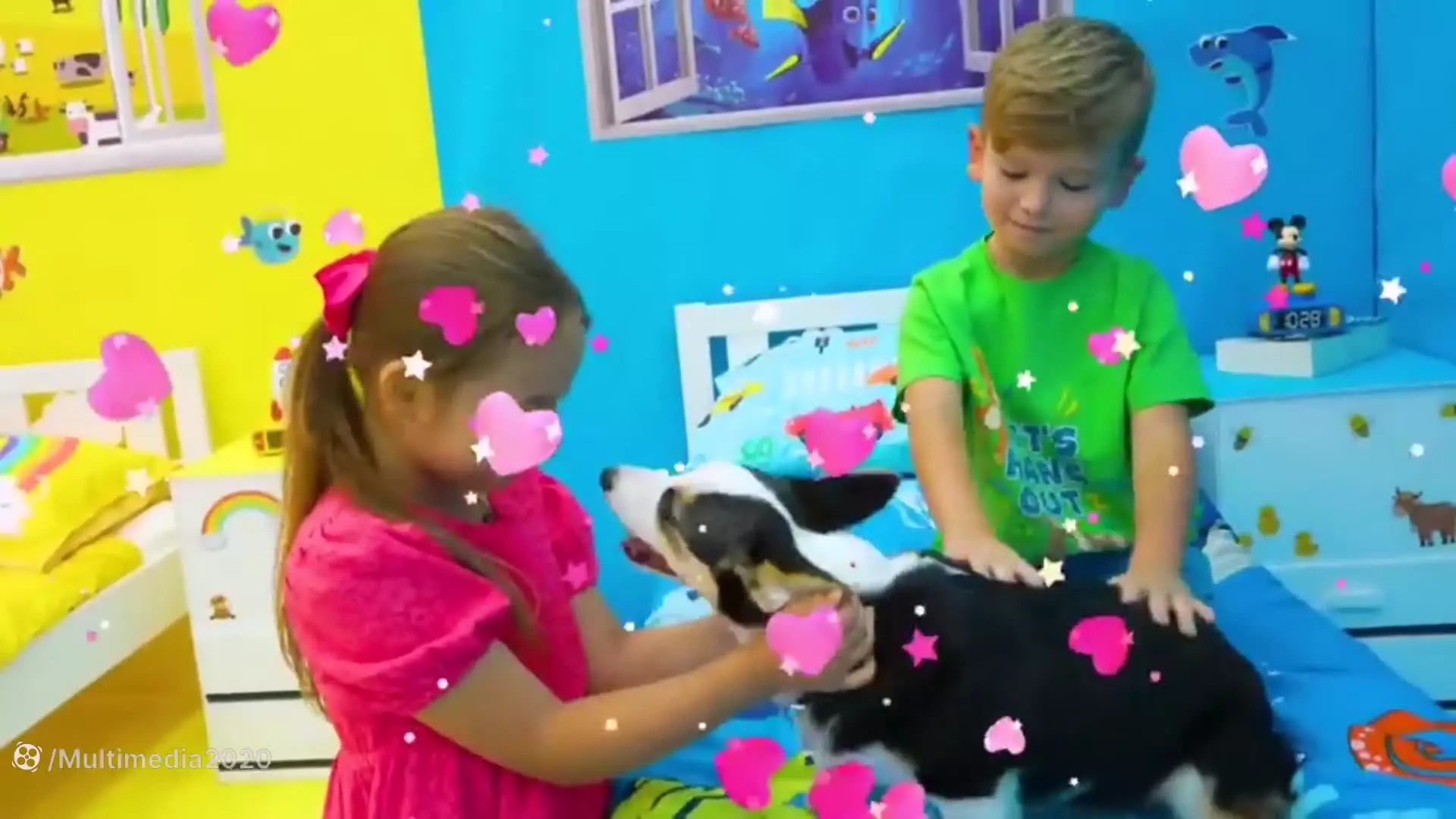 ولاد-ولاد و نیکی جدید -چالش رنگ ها -برنامه کودک ولاد و نیکی کارتون سرگرمی