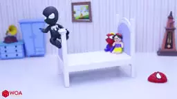 فیلم کودکانه کارتون خمیر بازی و توپ های رنگی