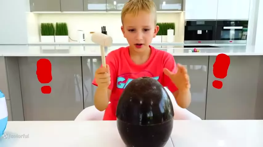 ولاد-ولاد و نیکی جدید -چالش تخم مرغ شانسی-برنامه کودک ولاد و نیکی کارتون سرگرمی