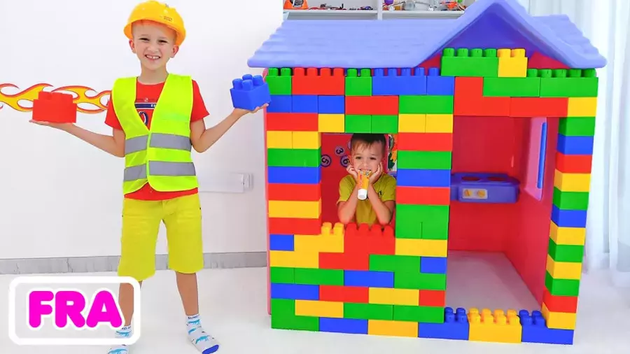 ولاد ؛ ولادو نیکی جدید ؛ چالش و بازی ؛ کودک ولاد و نیکی ؛ کارتون سرگرمی نیکی