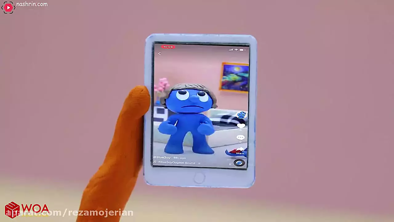 کارتون خمیر بازی این داستان - شکست از ویروس