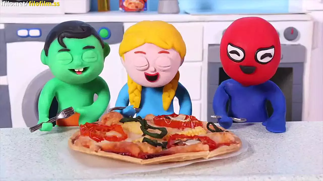 کارتون خمیر بازی _آشنایی با حشرات