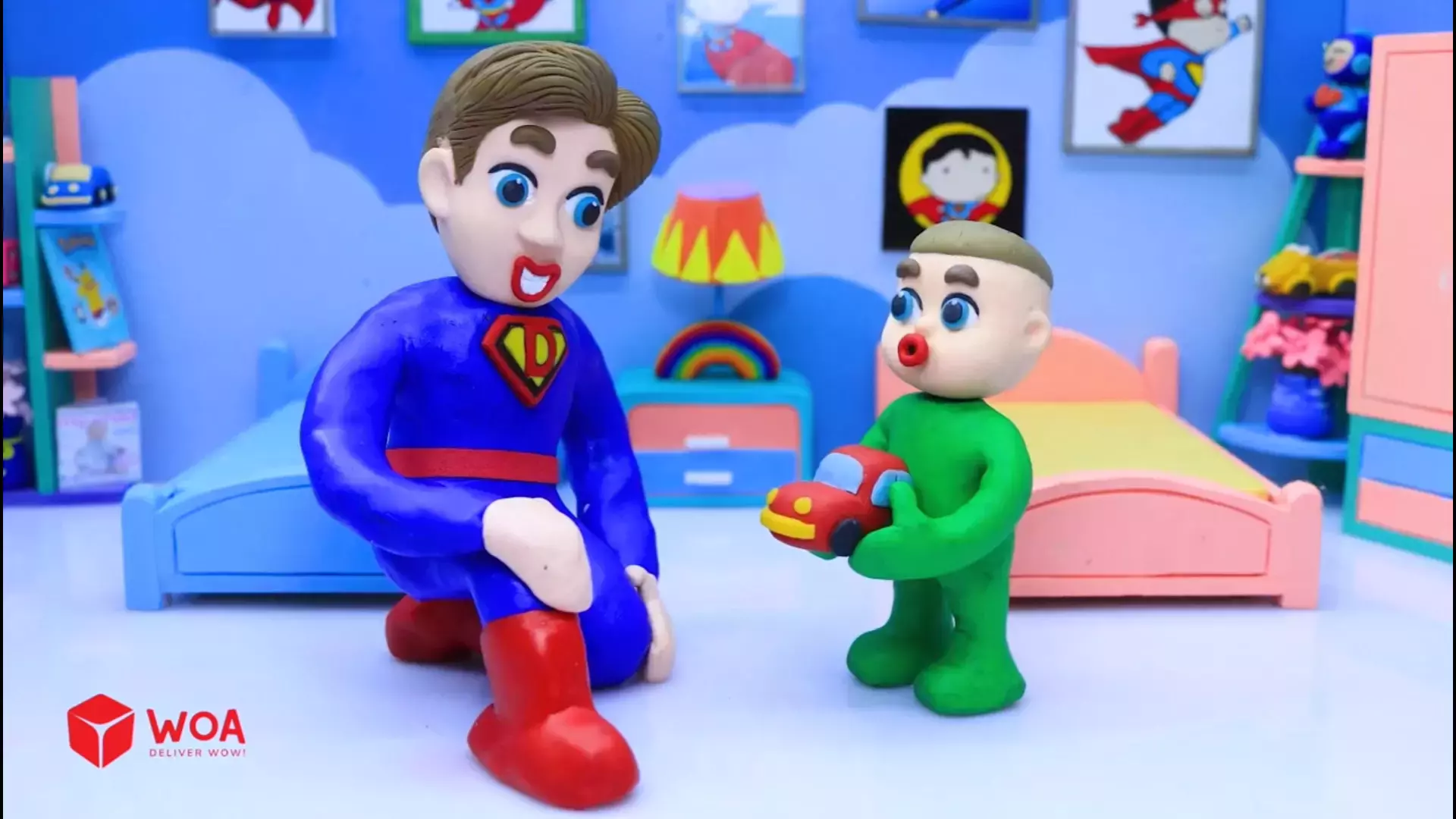 کارتون خمیر بازی و بچه ها - کلیپ شاد کودکانه - خمیربازی سرگرمی