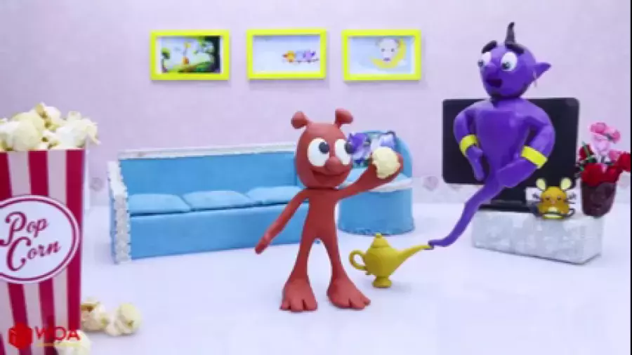 کارتون خمیر بازی کودکانه - کلیپ کارتون خمیربازی