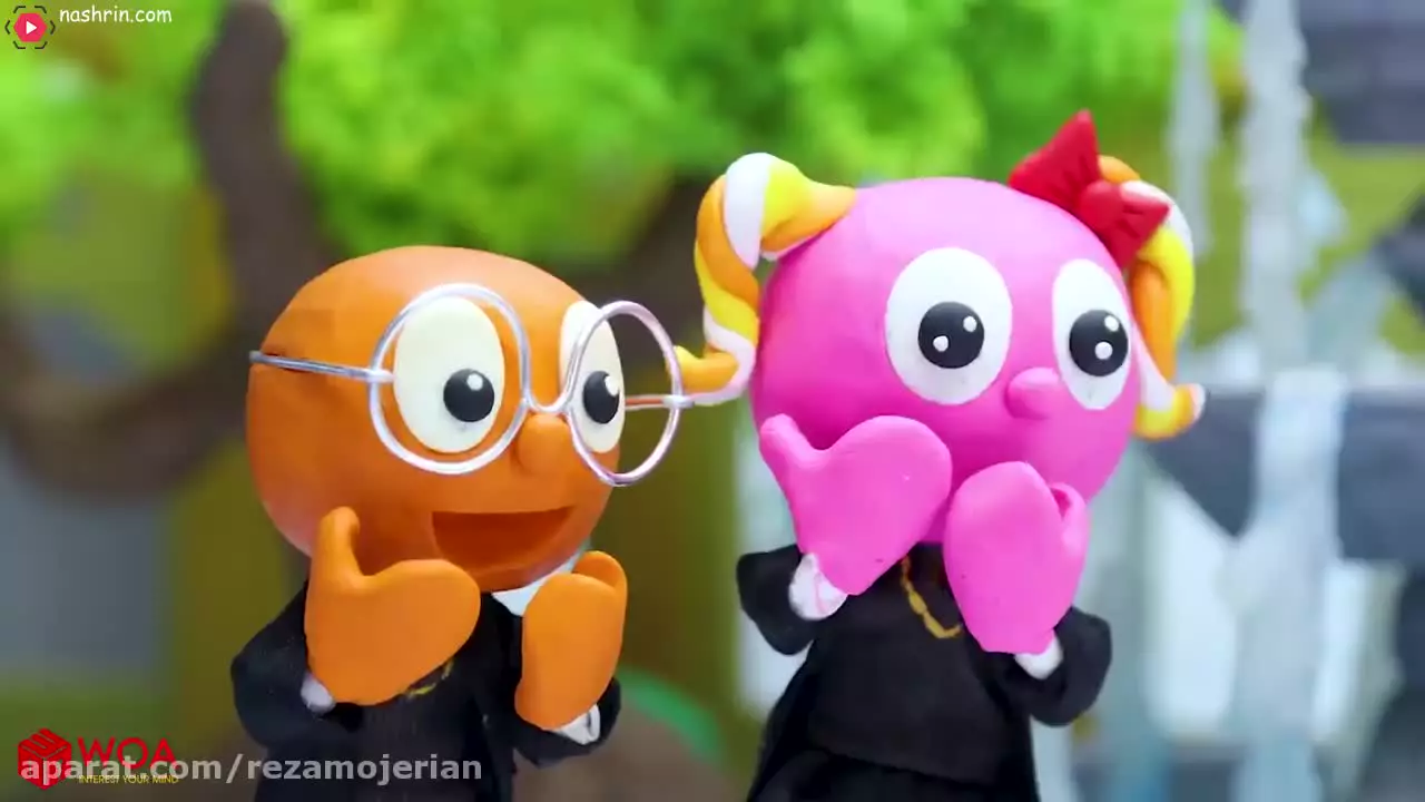 کارتون خمیر بازی این داستان - شکست از ویروس