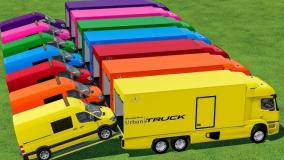 ماشین اسباب بازی کودکانه :: کارتون ماشین بازی :: ماشین های رنگی :: ماشین کودکانه