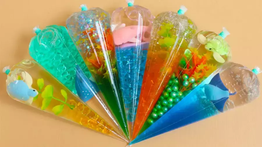 آموزش ساخت اسلایم کرومی / اسلایم اسمر/ اسلایم بازی/ میکس اسلایم کالرفول