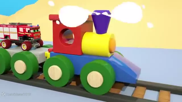 کارتون موزیکال ماشین ها - ماشین پلیس و آتش نشانی - کارتون ماشین بازی