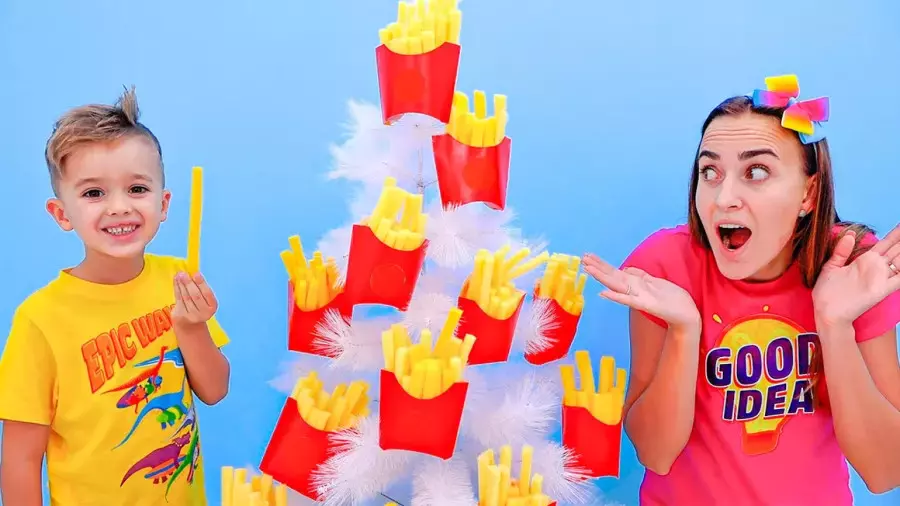 ولاد ؛ ولادو نیکی جدید ؛ چالش و بازی ؛ کودک ولاد و نیکی ؛ کارتون سرگرمی نیکی