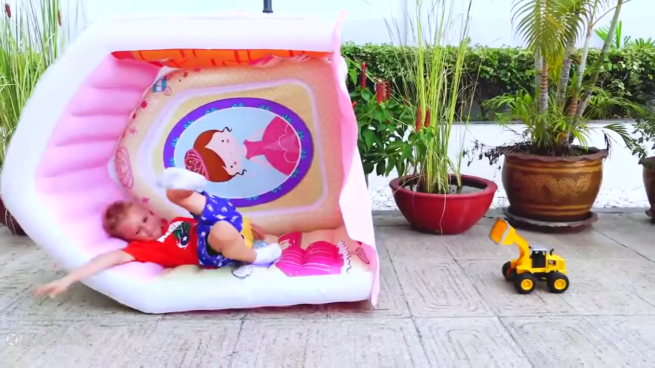 ولاد-ولادو نیکی جدید-ولاد و موتور رنگی-برنامه کودک ولاد و نیکی کارتون سرگرمی