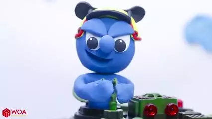 کارتون خمیر بازی کودکانه جدید | خمیر بازی و بامبلبی