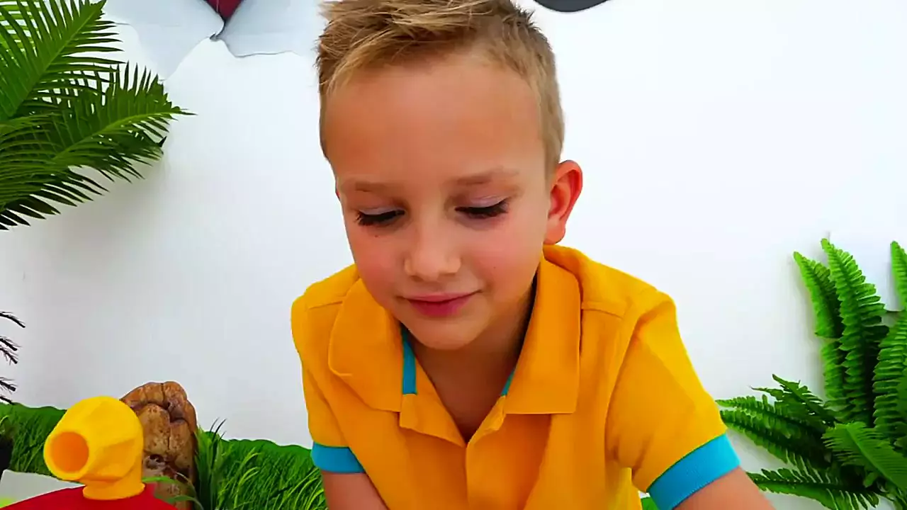 کودک کارتون / برنامه کودک ولاد و نیکی / نصب کردن لاستیک ماشین