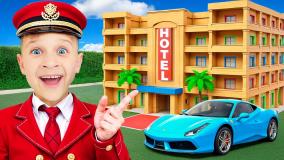 دیانا و روما - برنامه کودک - دیانا و روما بازی و چالش مشاغل - کارتون کودک