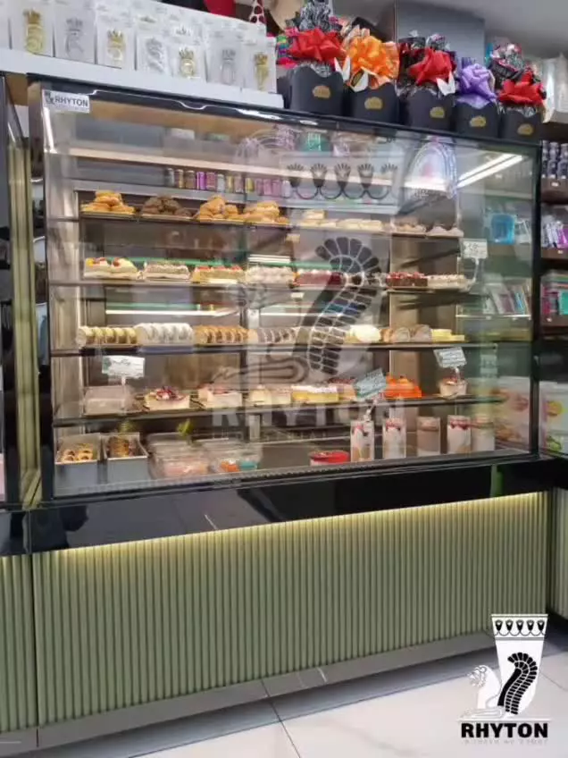 🍰یخچال قنادی ریتون نسل جدید | سرمایش هوشمند، طراحی هنرمندانه