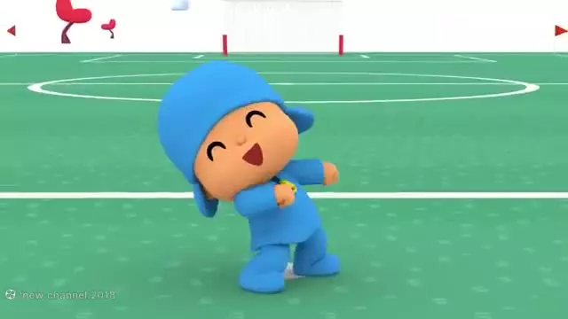 کارتون جذاب پوکویو - چالش فوتبال - کارتون pocoyo
