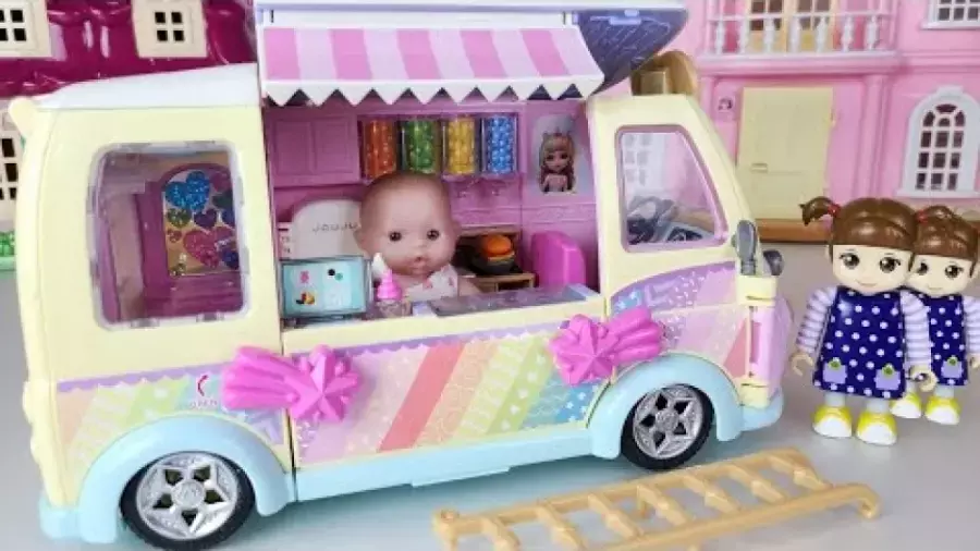 کارتون نی نی کوچولو | عروسک بازی کودکانه با داستان خمیر بازی