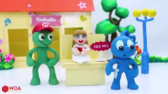 کارتون خمیر بازی - کمک به مینیون ها