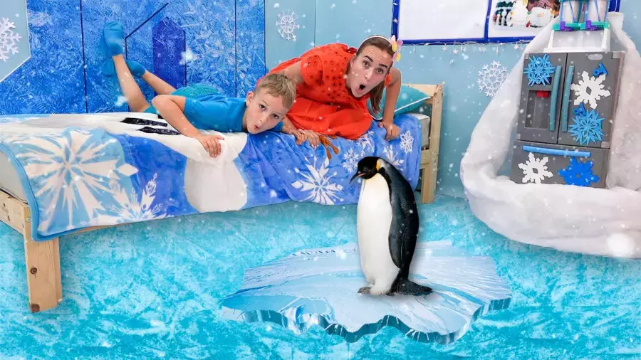 ولاد و نیکی خانه بازی- ولاد و نیکی طولانی - کارتون برنامه کودک ولاد و نیکی