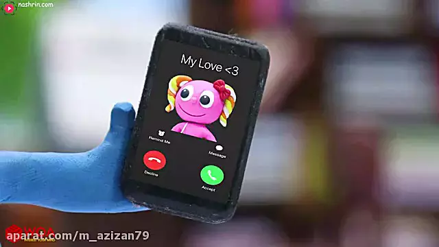 کارتون کودکانه خمیر بازی جدید | قلب و مغز