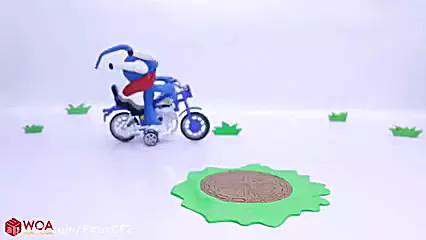 کارتون خمیر بازی کودکانه - خمیربازی تلویزیون